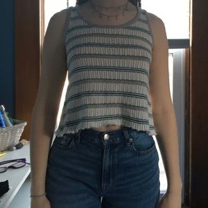 Striped Sweater Tank